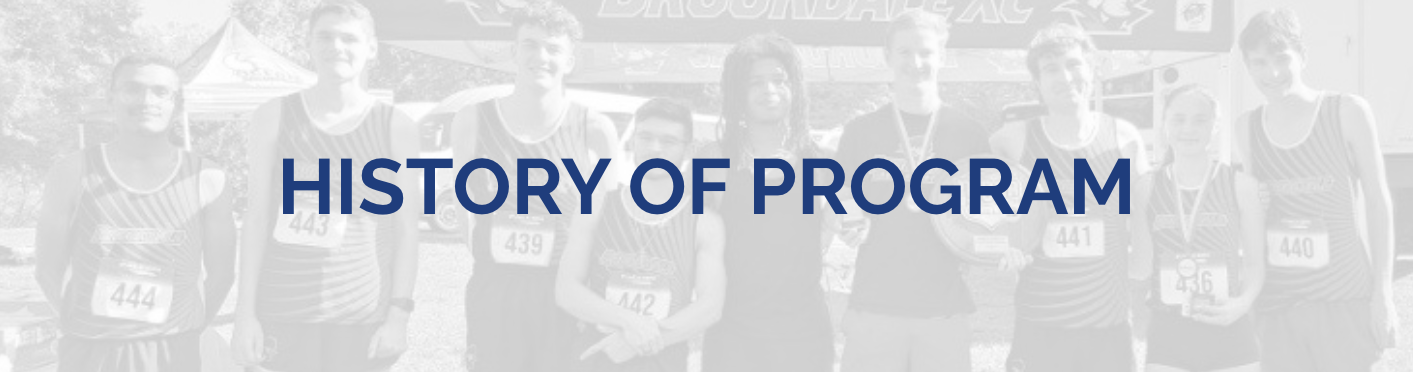 HISTORY of PROGRAM